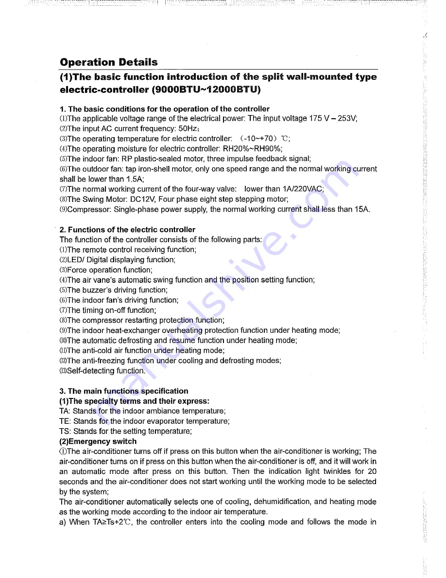 Venting HP18RA Service Manual Download Page 11