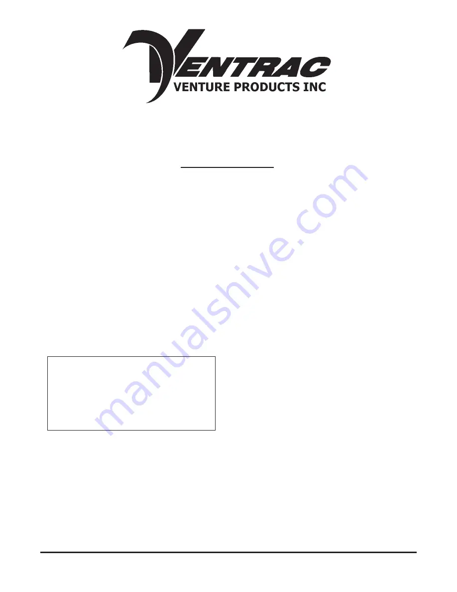 Ventrac LX420 Owner'S/Operator'S Manual Download Page 2