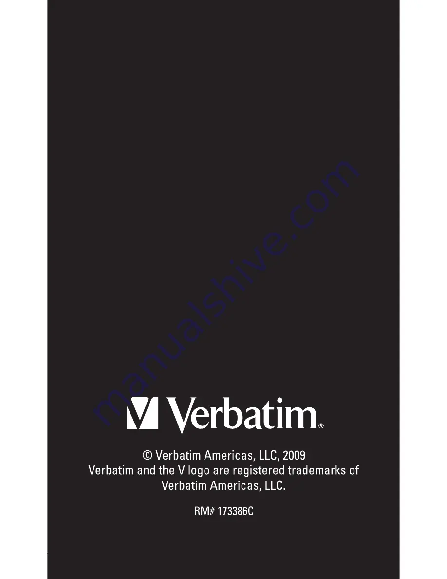 Verbatim InSight 320GB User Manual Download Page 44