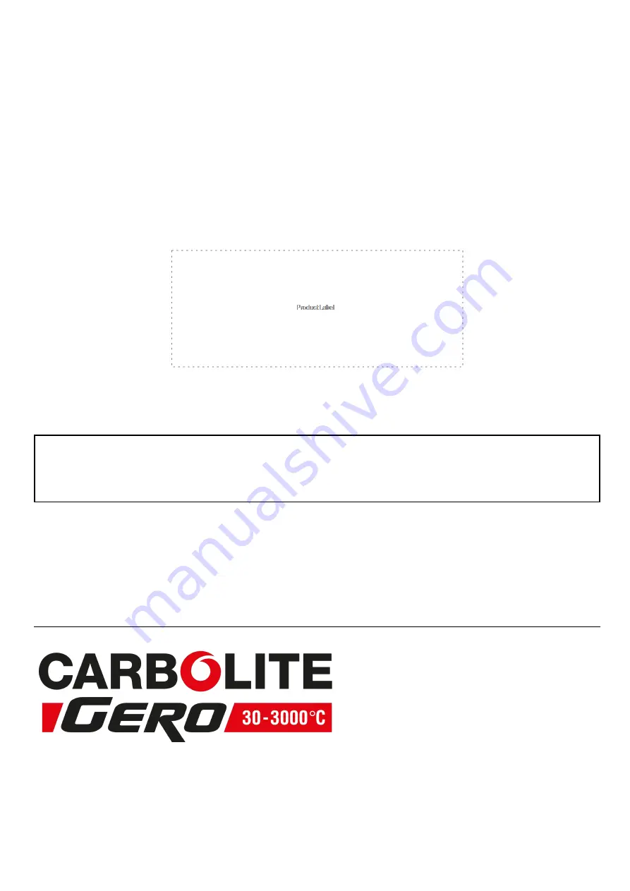 VERDER CARBOLITE GERO AAF 11/32 Installation, Operation And Maintenance Instructions Download Page 36