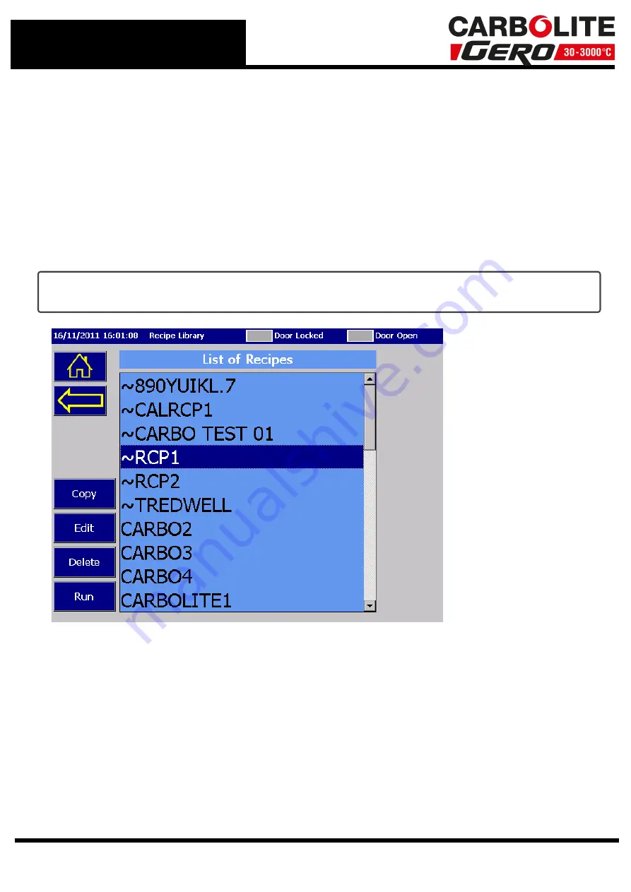 VERDER CARBOLITE GERO ABA 7/35B Скачать руководство пользователя страница 54