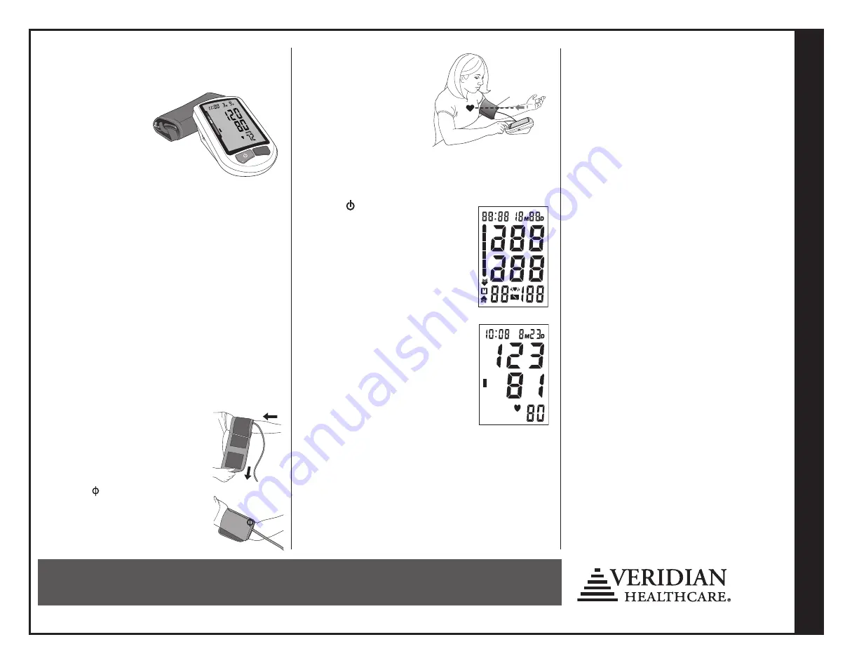 Veridian Healthcare Jumbo Screen Premium 01-514 Скачать руководство пользователя страница 1