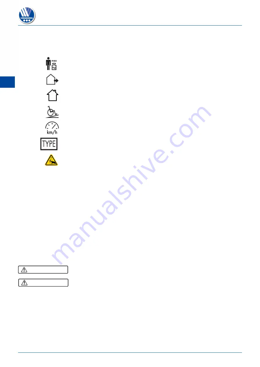 Vermeiren Carpo 2 SE User Manual Download Page 180