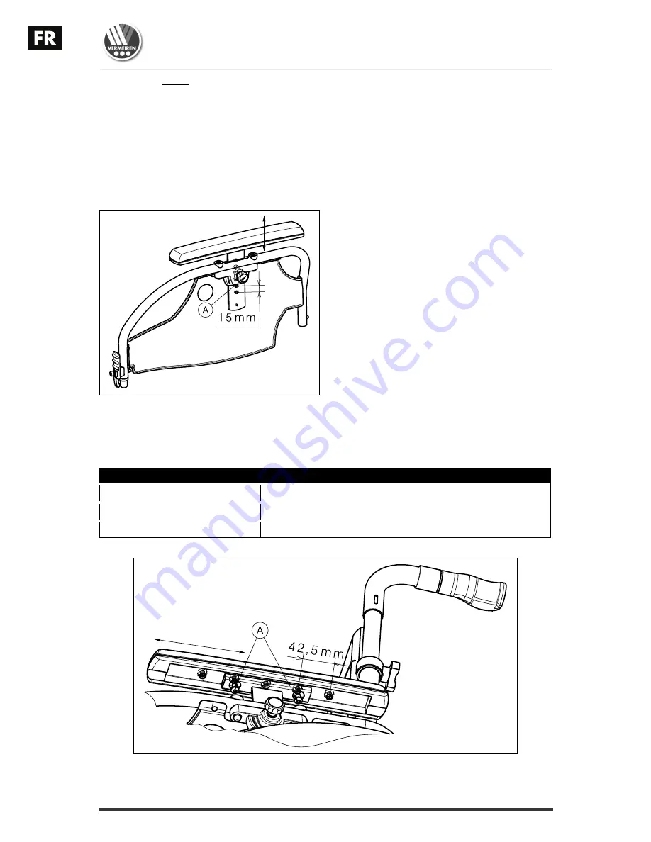 Vermeiren D400 Instruction Manual Download Page 46