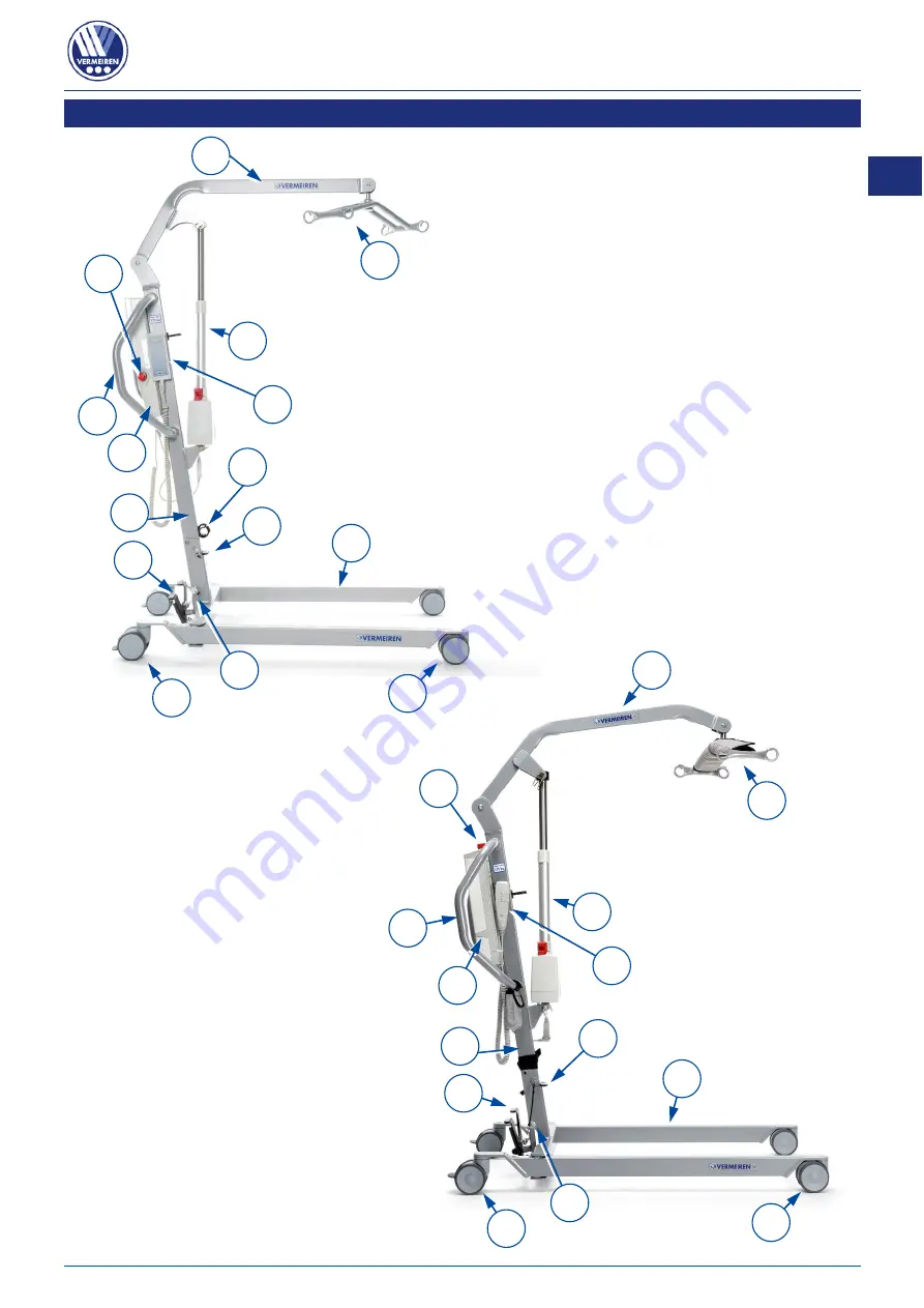 Vermeiren Eagle 620 User Manual Download Page 107