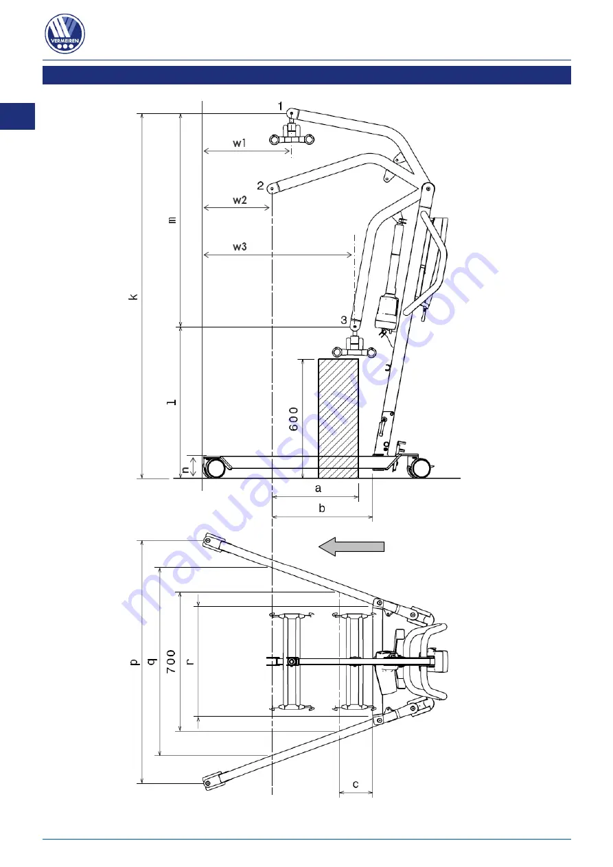 Vermeiren Eagle 620 User Manual Download Page 128