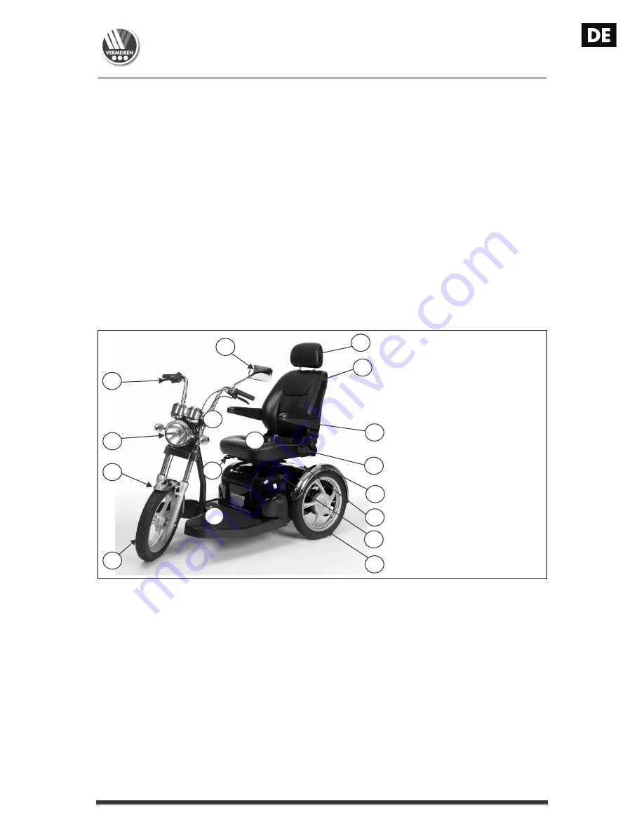 Vermeiren Sportrider Instruction Manual Download Page 35