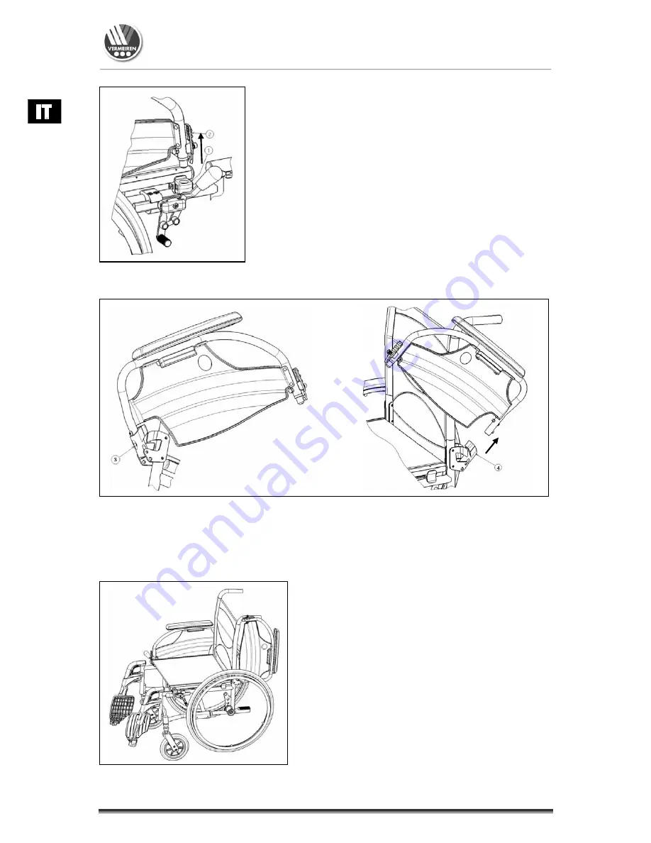 Vermeiren V300 ACTIVE Instruction Manual Download Page 100