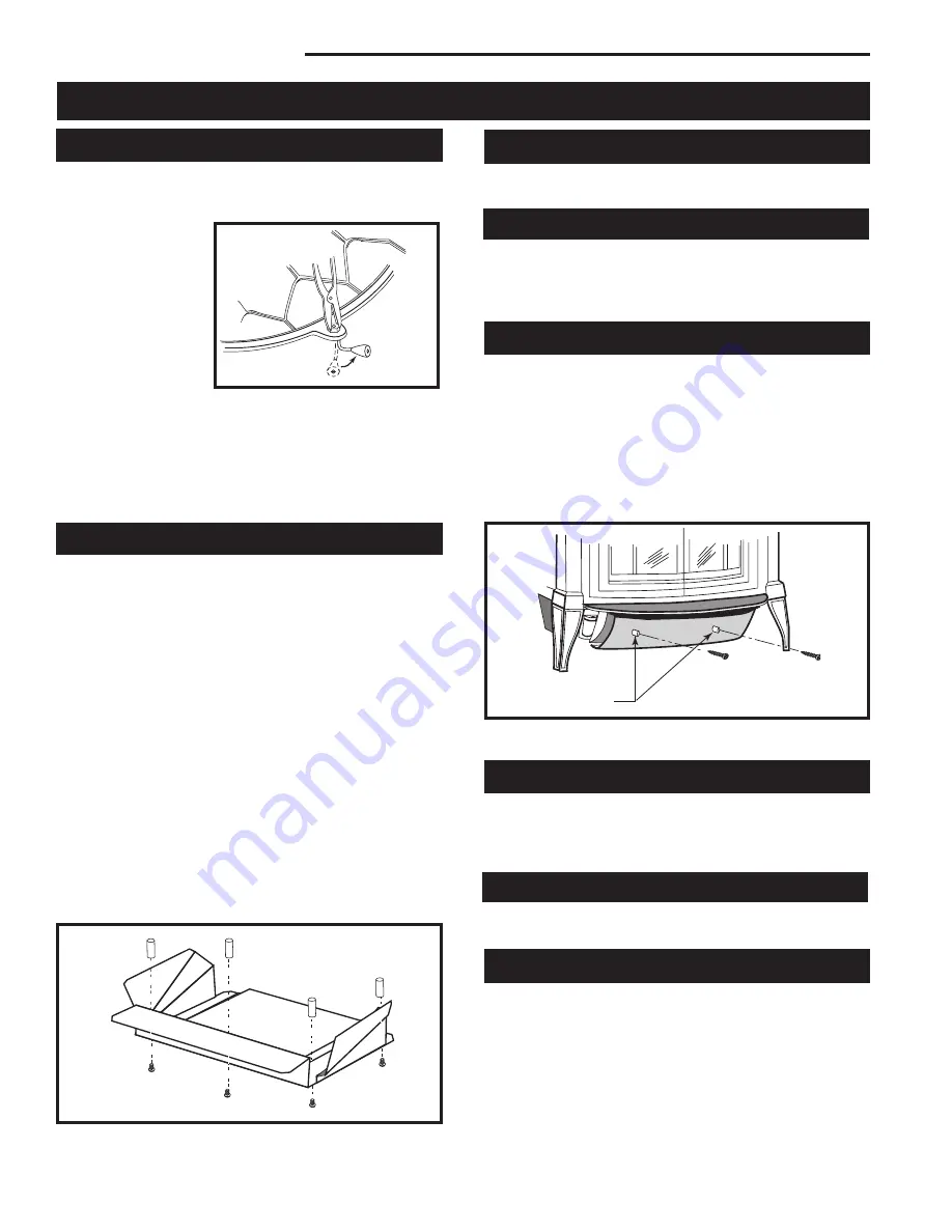 Vermont Castings Encore 2550C Installation And Operating Manual Download Page 12