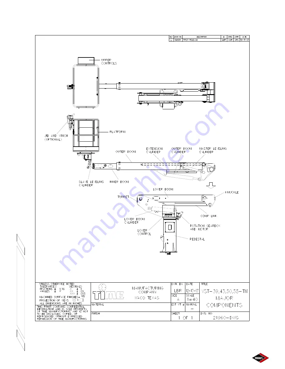 Versalift VST-39-TN Скачать руководство пользователя страница 8