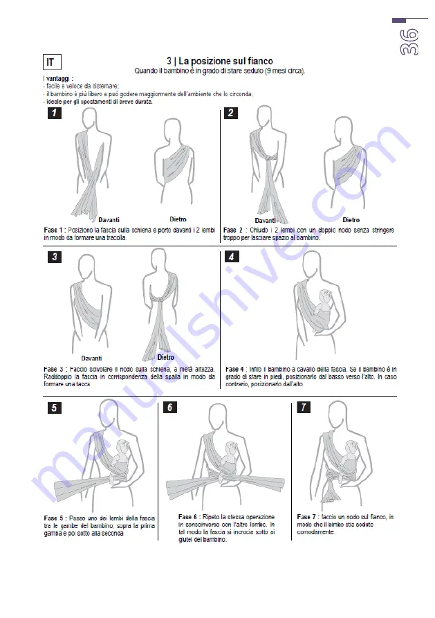 VERTBAUDET 70302-3034 Instructions For Use Manual Download Page 36