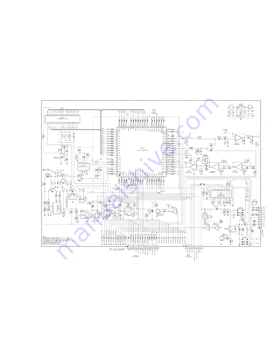 Vertex Standard VX-1700 Series Service Manual Download Page 109