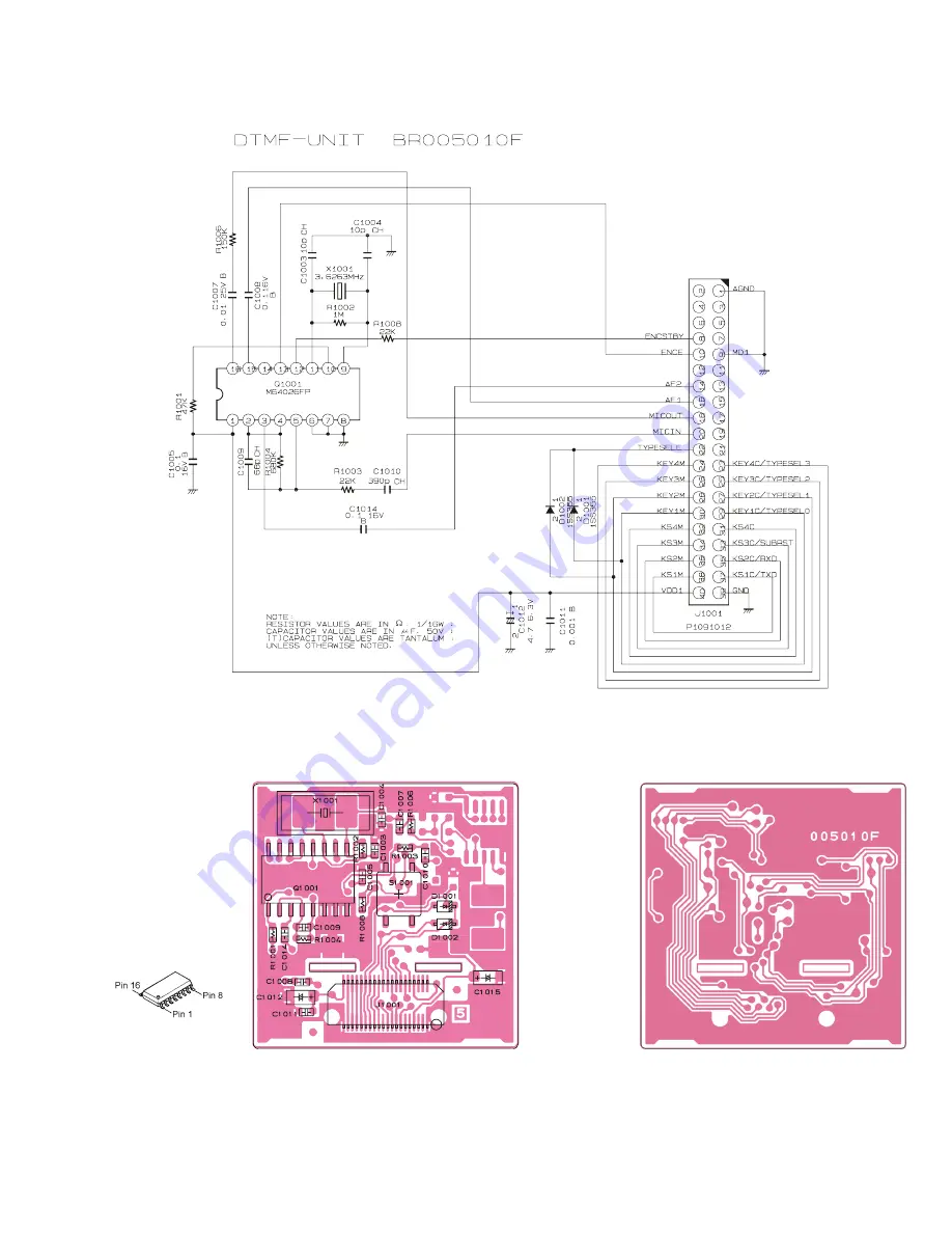 Vertex Standard VX-5500L Service Manual Download Page 92