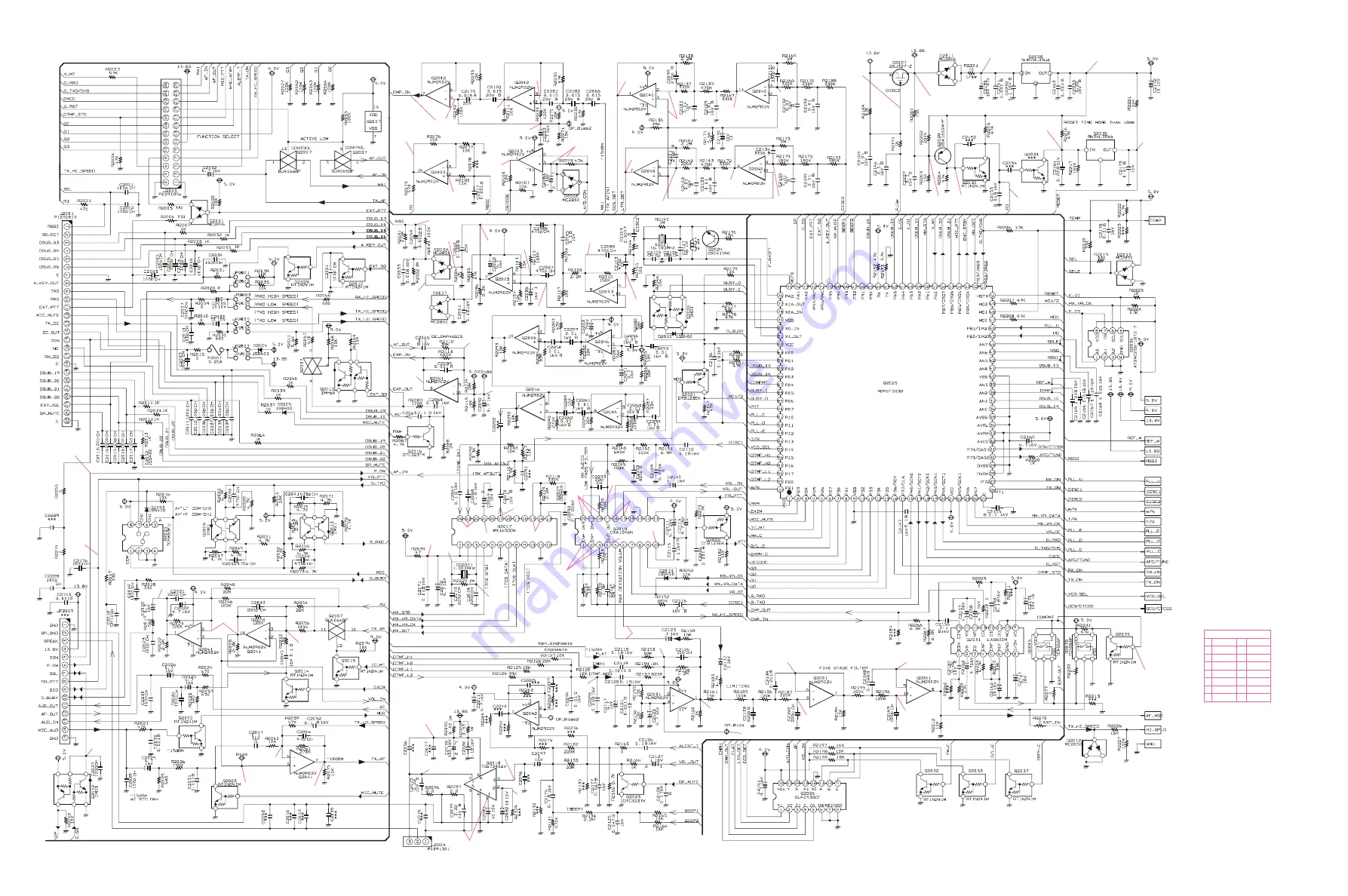 Vertex Standard VX-5500U Service Manual Download Page 29