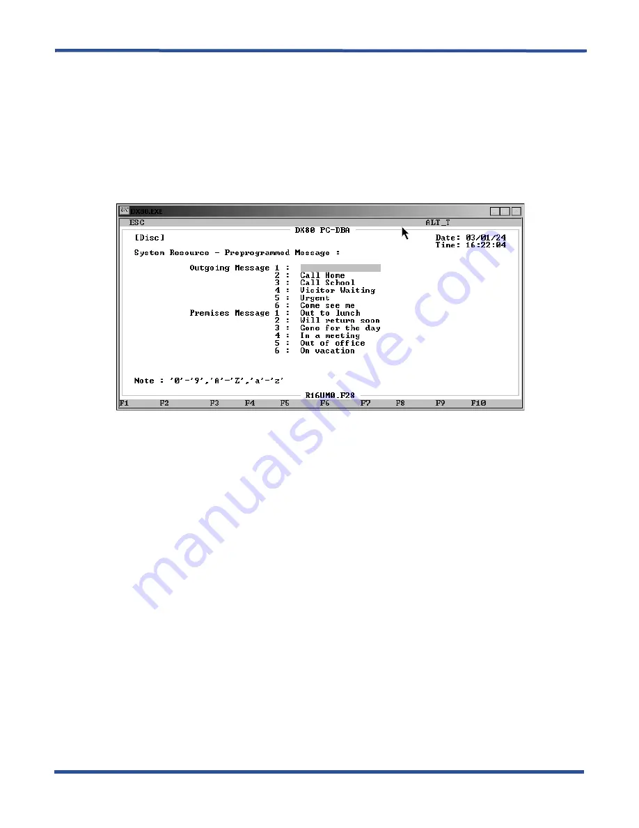 Vertical Comdial DX-80 Technical Manual Download Page 73