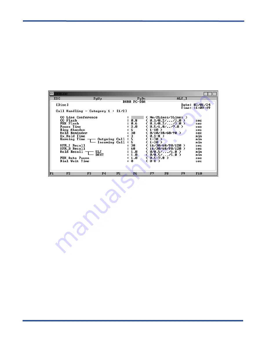 Vertical Comdial DX-80 Technical Manual Download Page 145