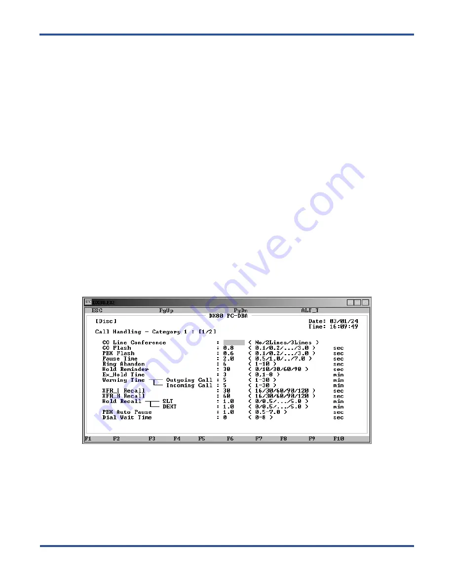 Vertical Comdial DX-80 Technical Manual Download Page 150