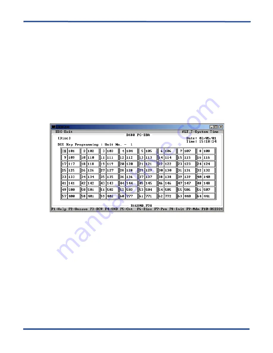 Vertical Comdial DX-80 Скачать руководство пользователя страница 287