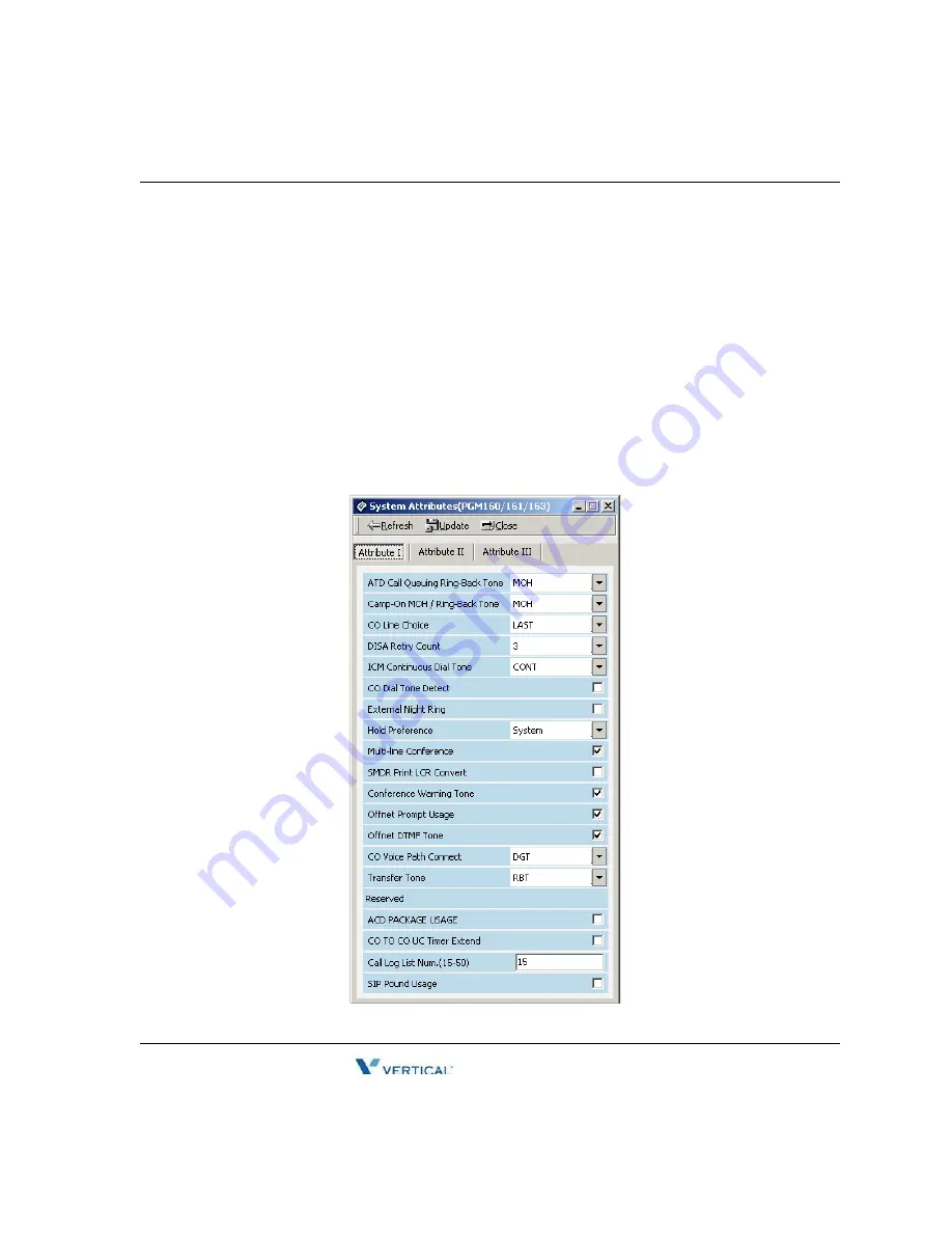 Vertical SBX IP Admin Manual Download Page 79