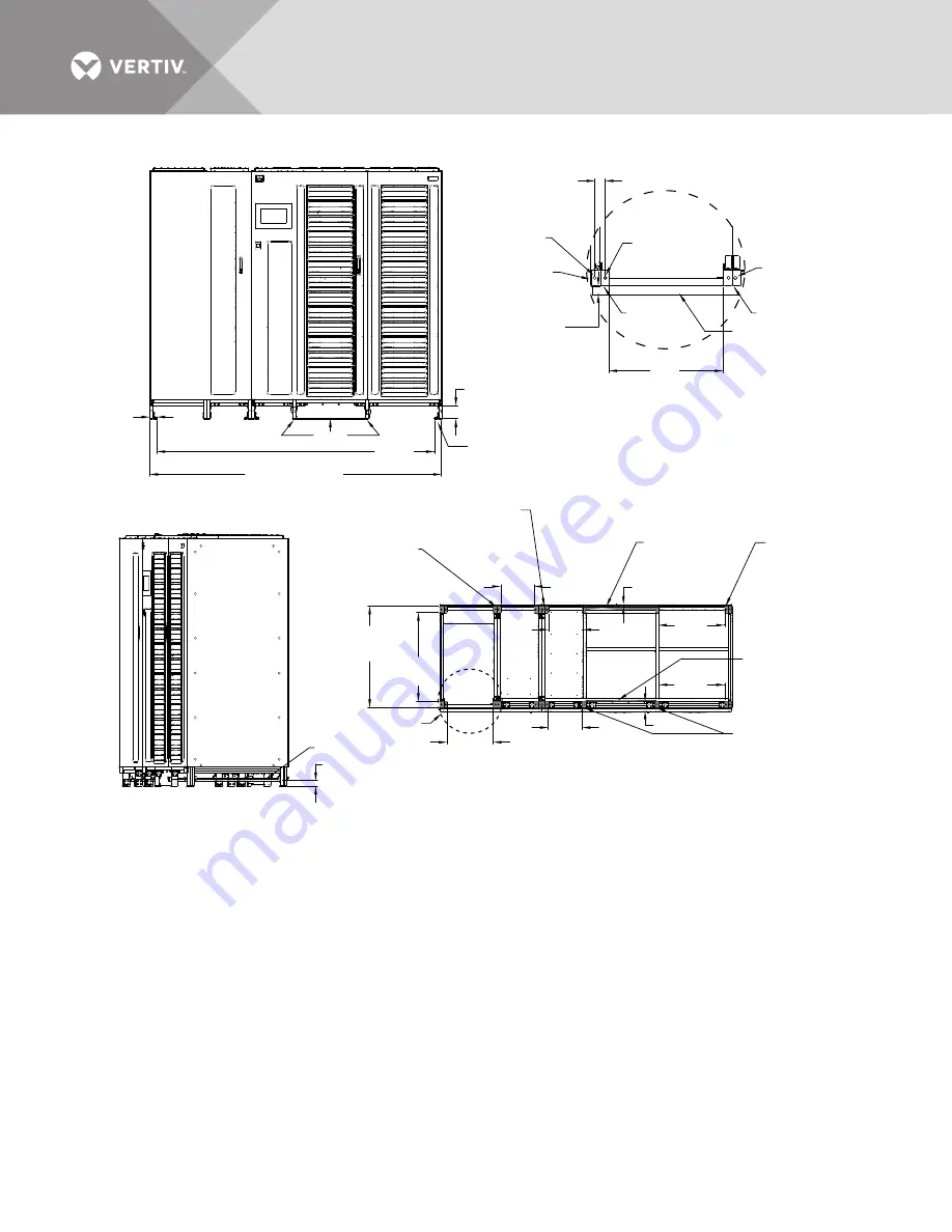 Vertiv Liebert NX 225 kVA Installation Manual Download Page 38