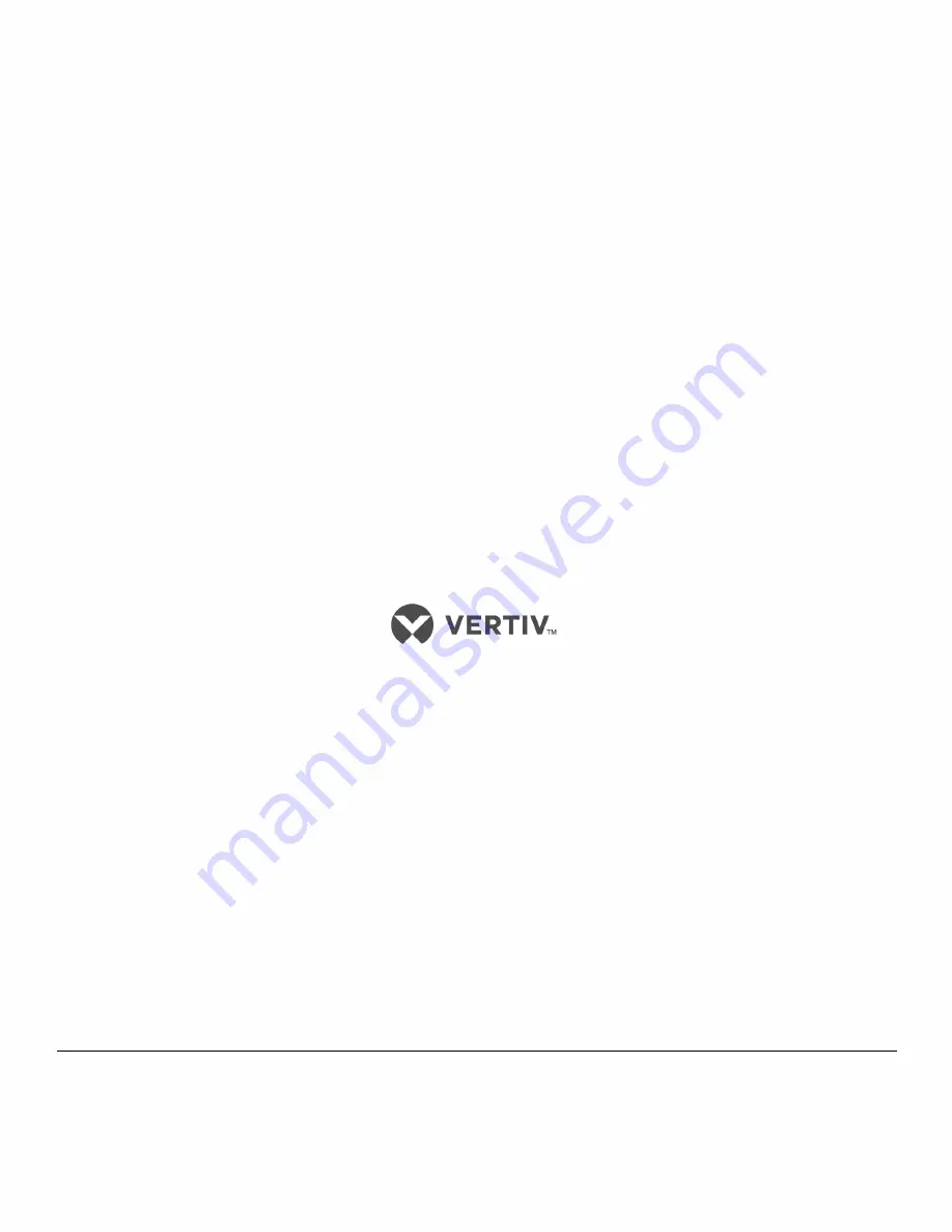 Vertiv Liebert  PST5-850MT120 Installer/User Manual Download Page 28