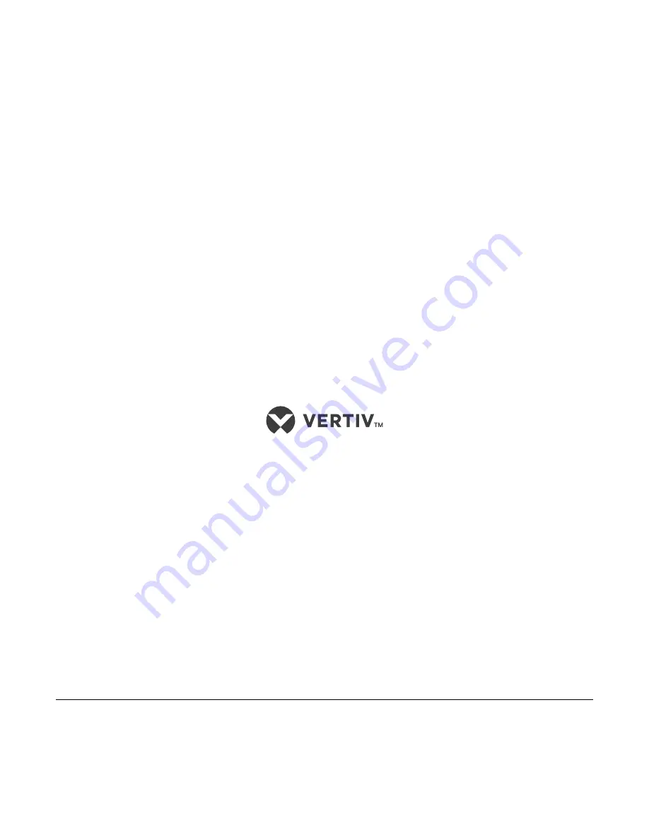 Vertiv NetSure 563171 Installation And User Manual Download Page 20