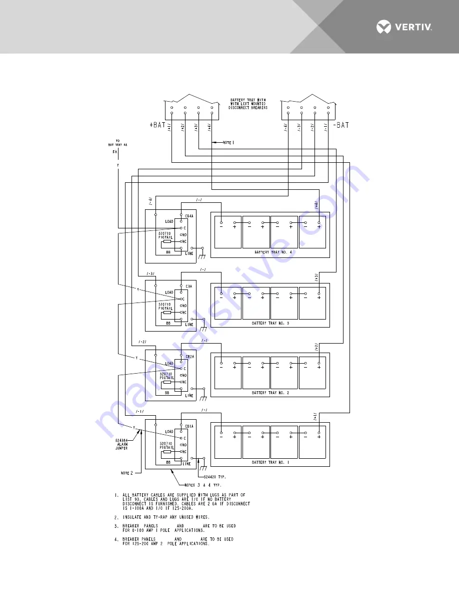 Vertiv NetSure
7100 Series Installation Manual Download Page 192