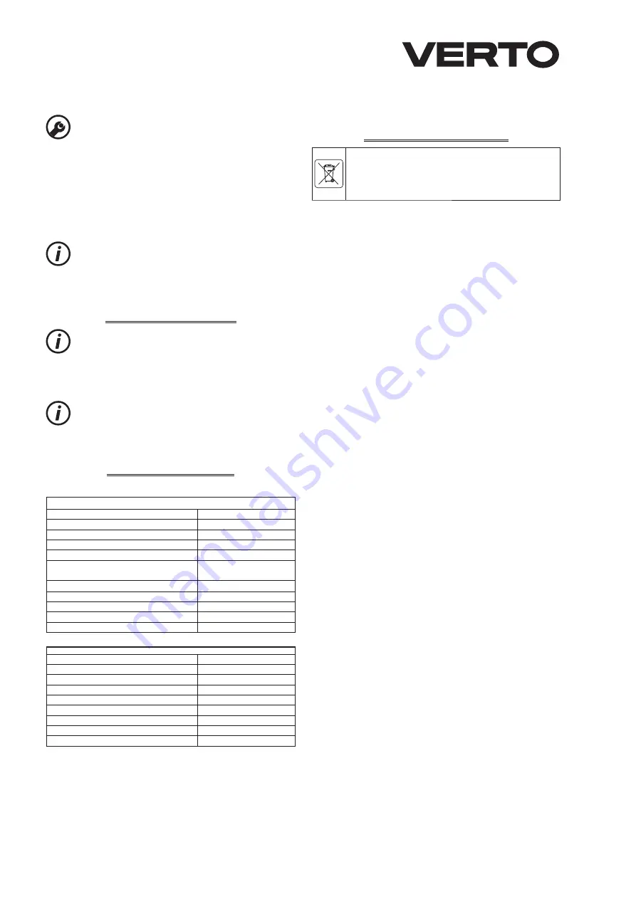 VERTO 50G137 Manual Download Page 7