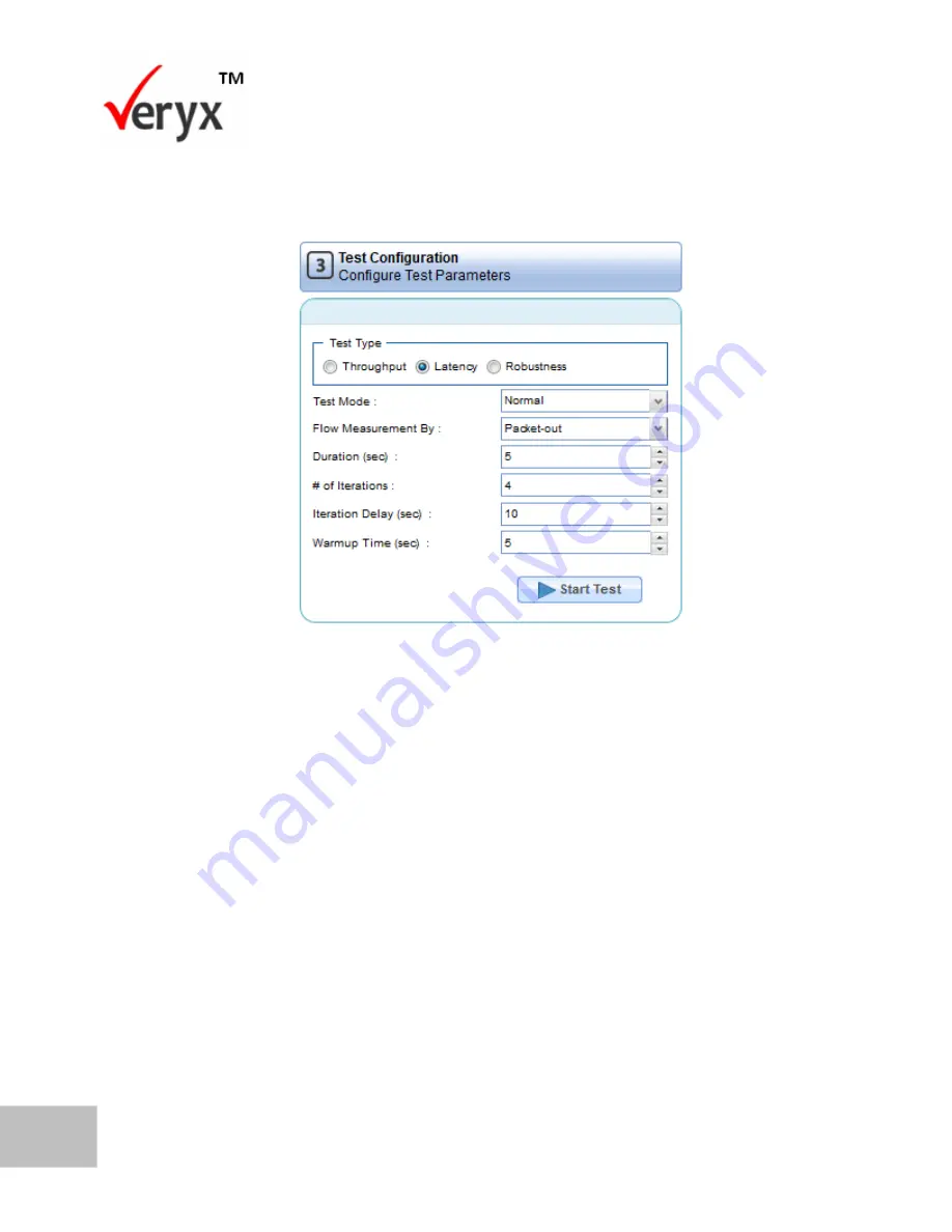 Veryx PktBlaster User Manual Download Page 73