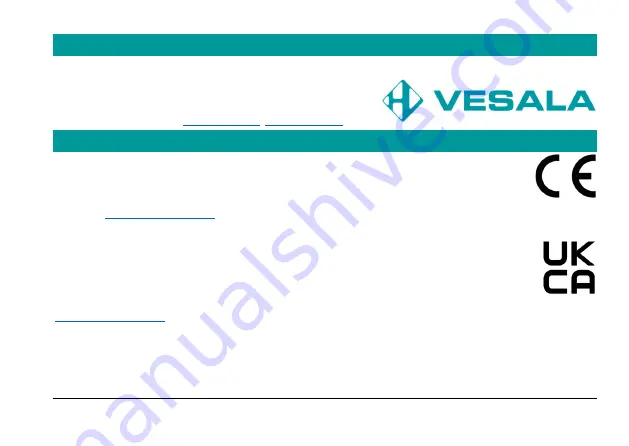 VESALA PKT2 User Manual Download Page 20