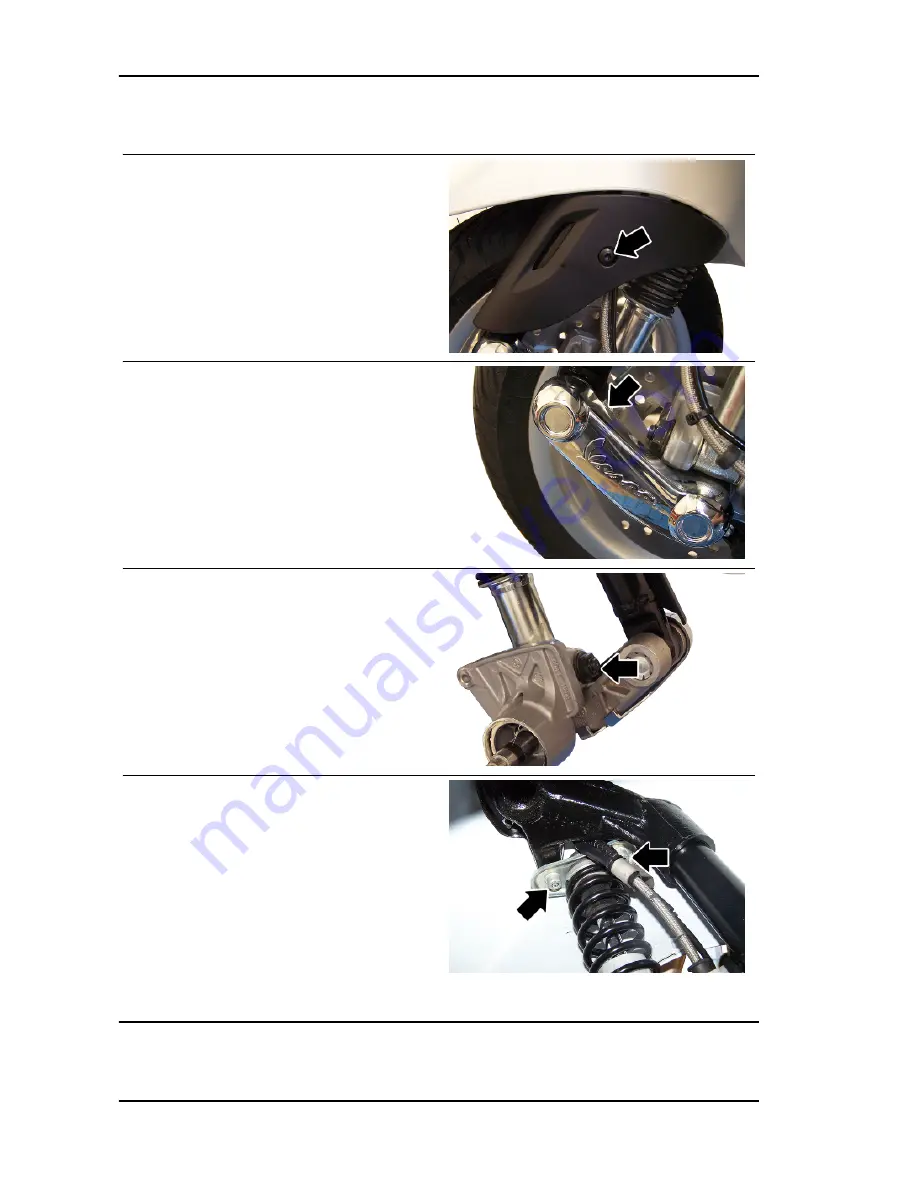 VESPA 150 Service Station Manual Download Page 212