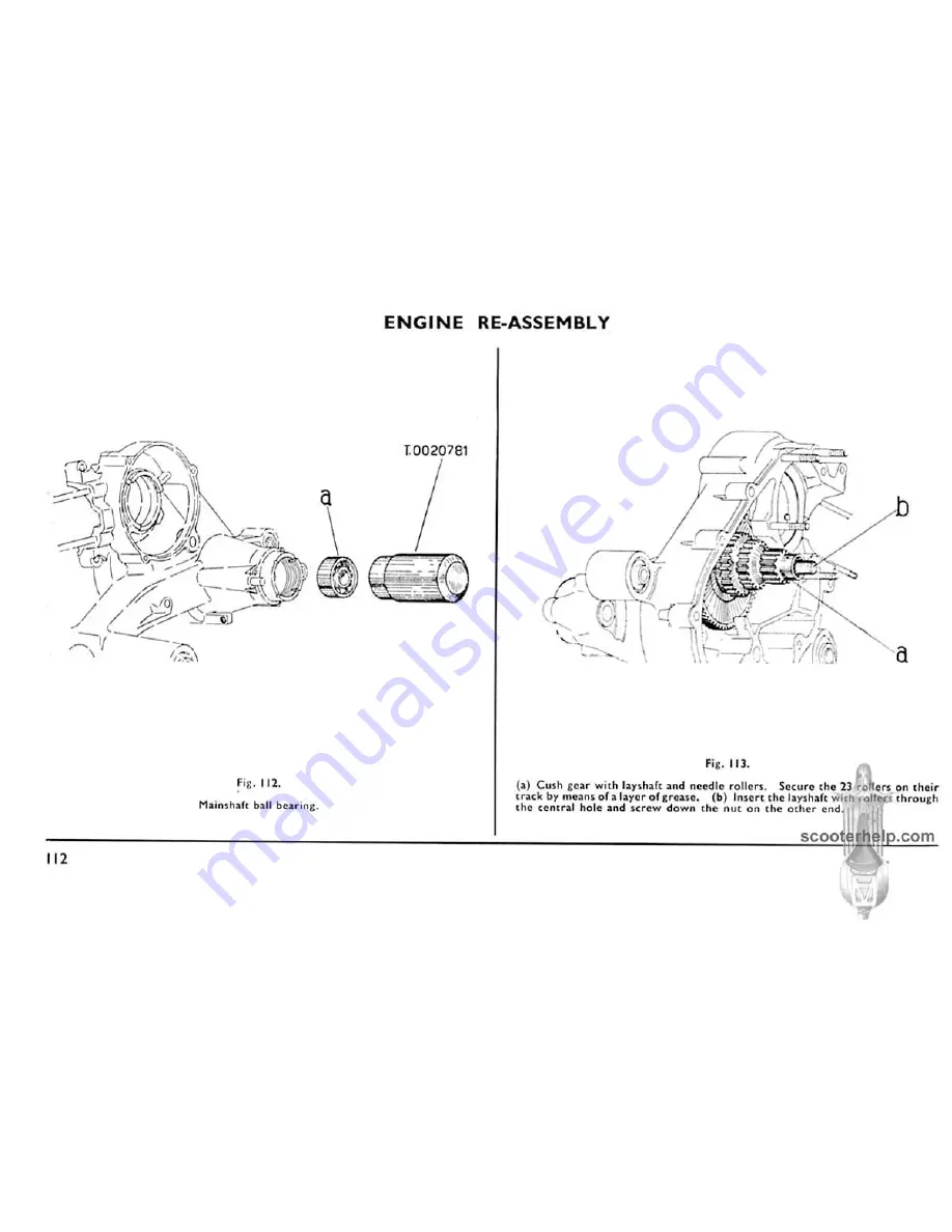 VESPA 152L2 125 cc Скачать руководство пользователя страница 116