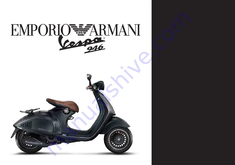 VESPA EMPORIO ARMANI 946 2015 Manual Download Page 147