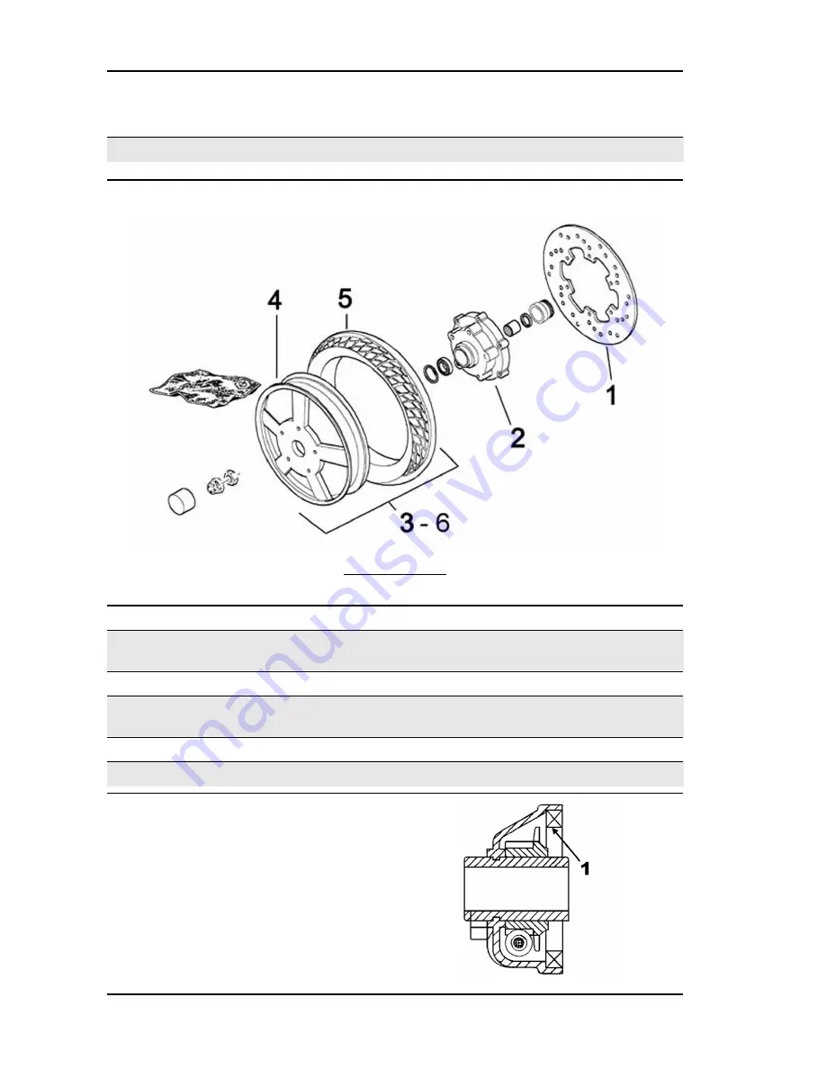 VESPA GT 125 Workshop Manual Download Page 304