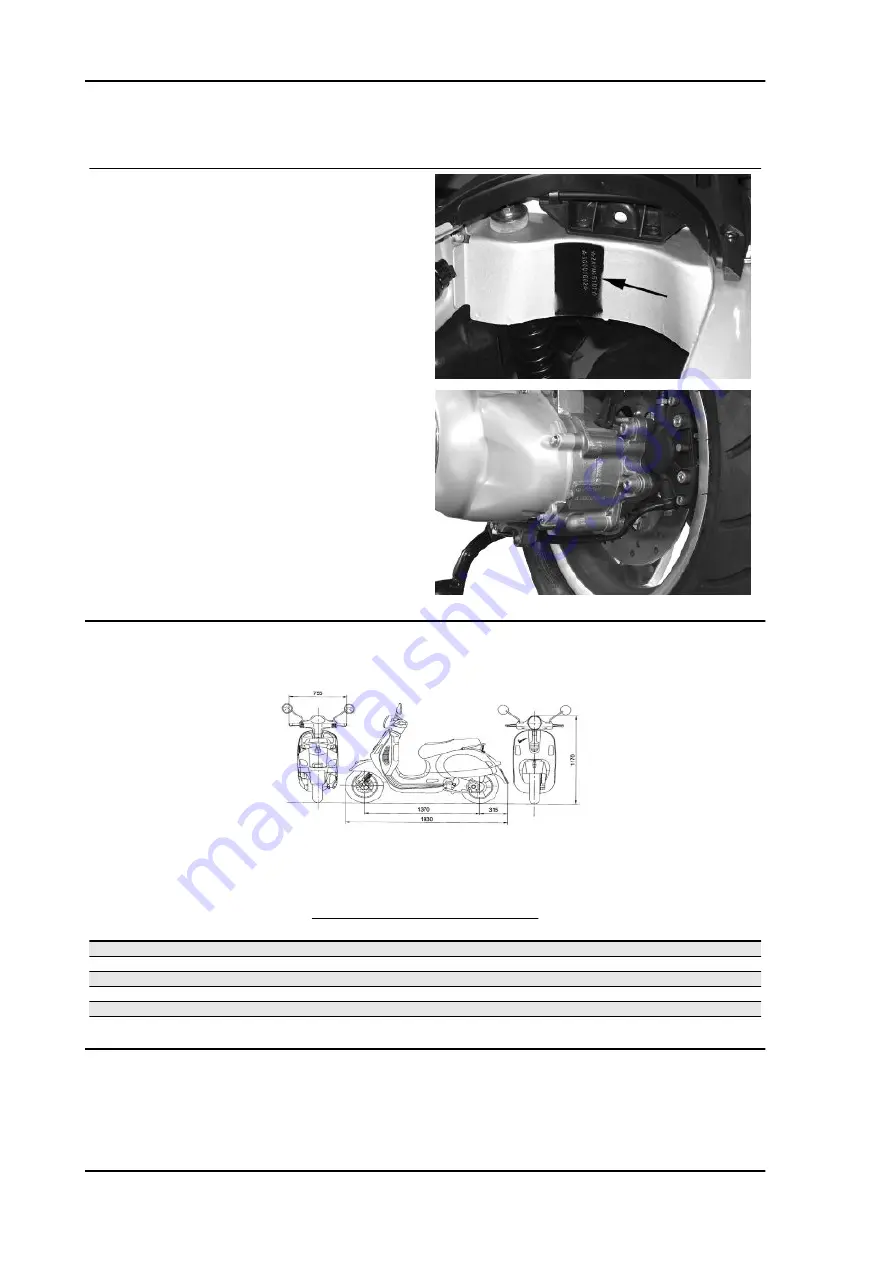 VESPA GTS Super 125 i.e. Service Station Manual Download Page 8