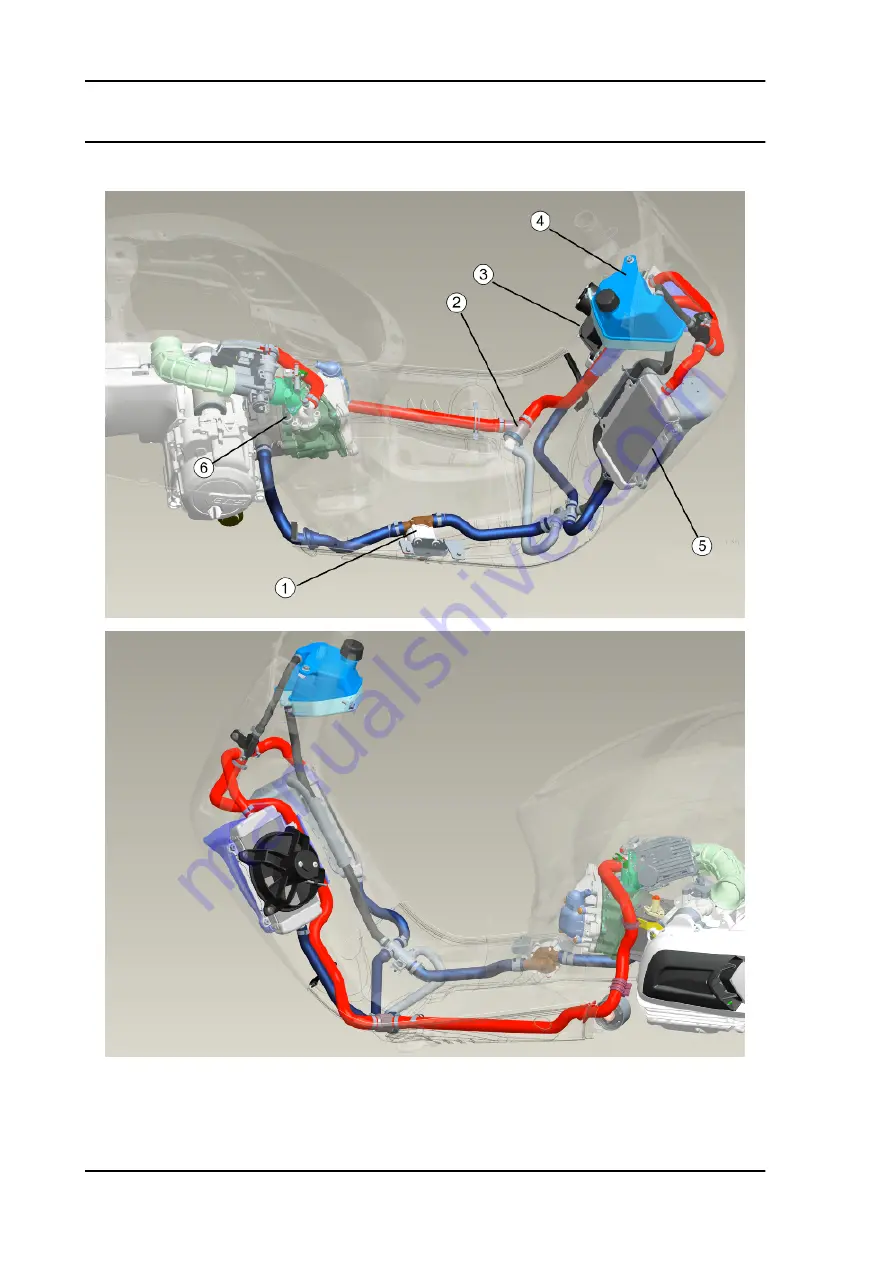 VESPA GTS Super 125 i.e. Service Station Manual Download Page 226