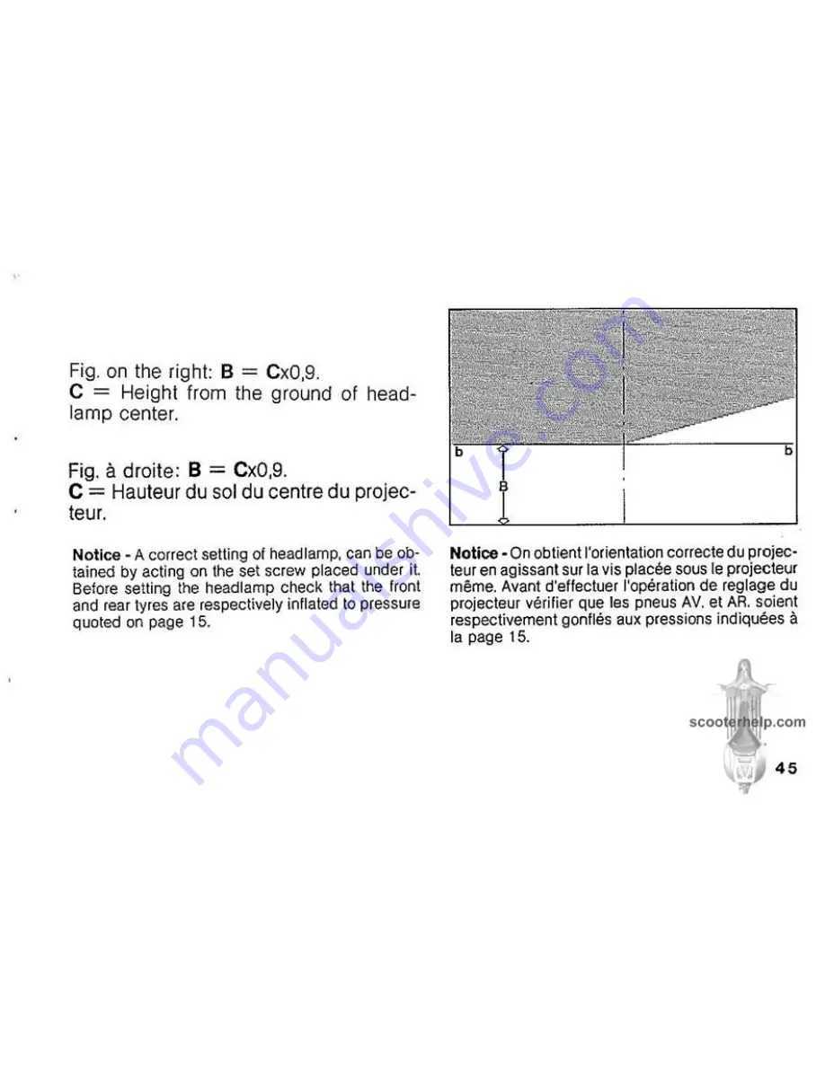 VESPA PX 125 T5 Operation And Maintenance Download Page 47