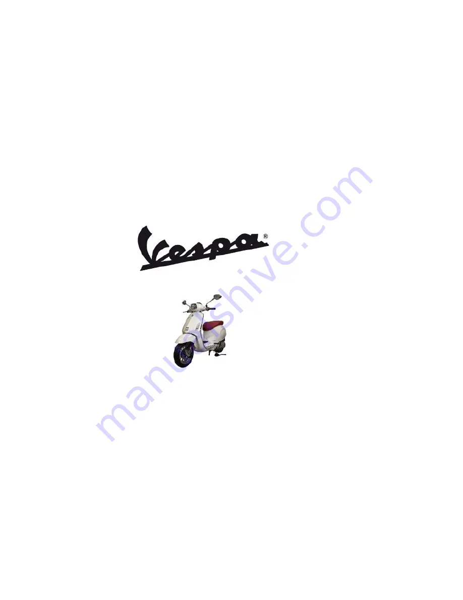 VESPA SPIRIT 150 3V ABS Скачать руководство пользователя страница 95