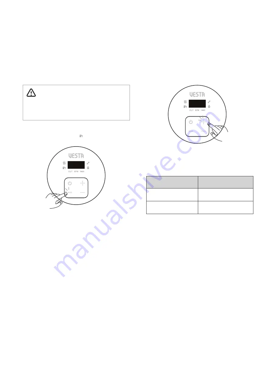 Vesta VC 100 (LP) COMBI User Manual Download Page 9