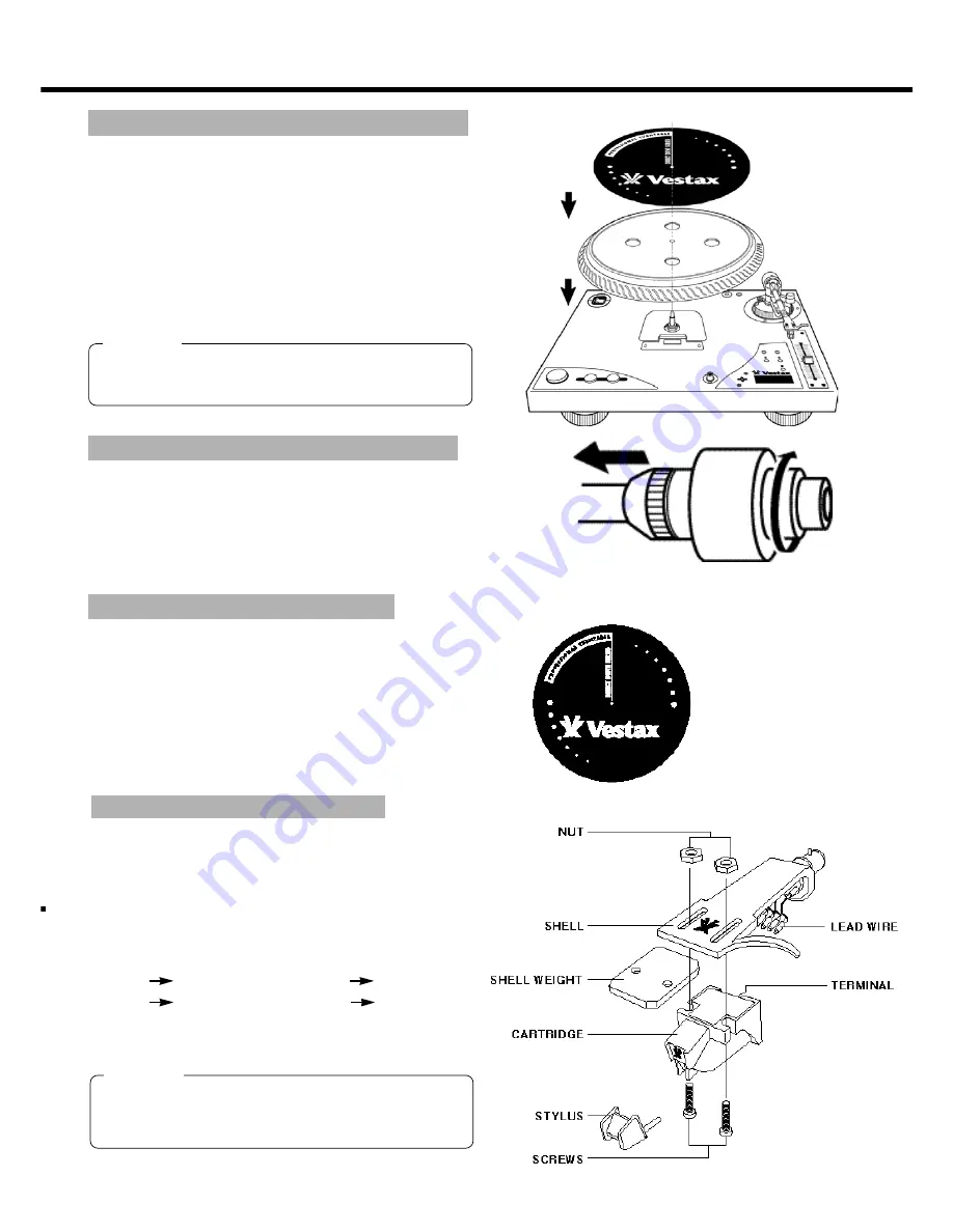 Vestax PDX-8000 Скачать руководство пользователя страница 7