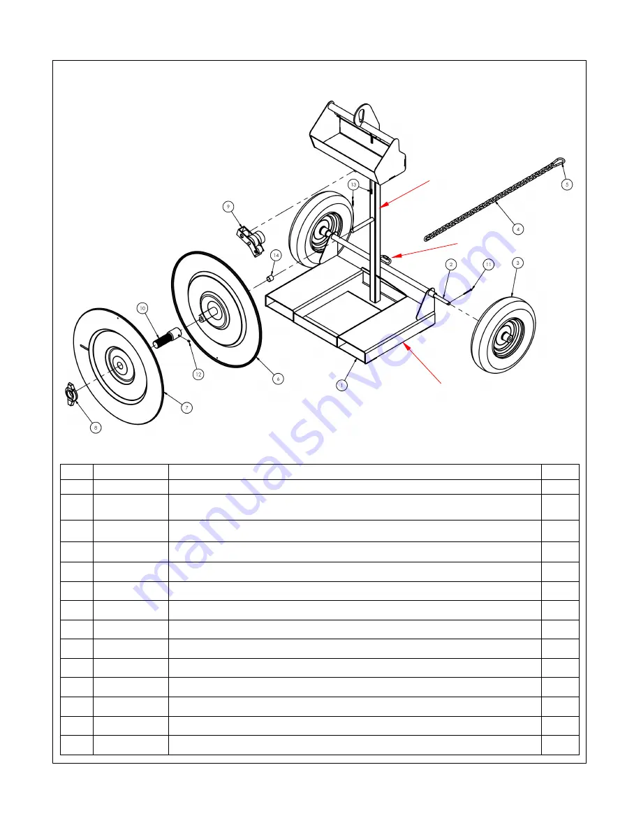 Vestil STRAP-FP Instruction Manual Download Page 4