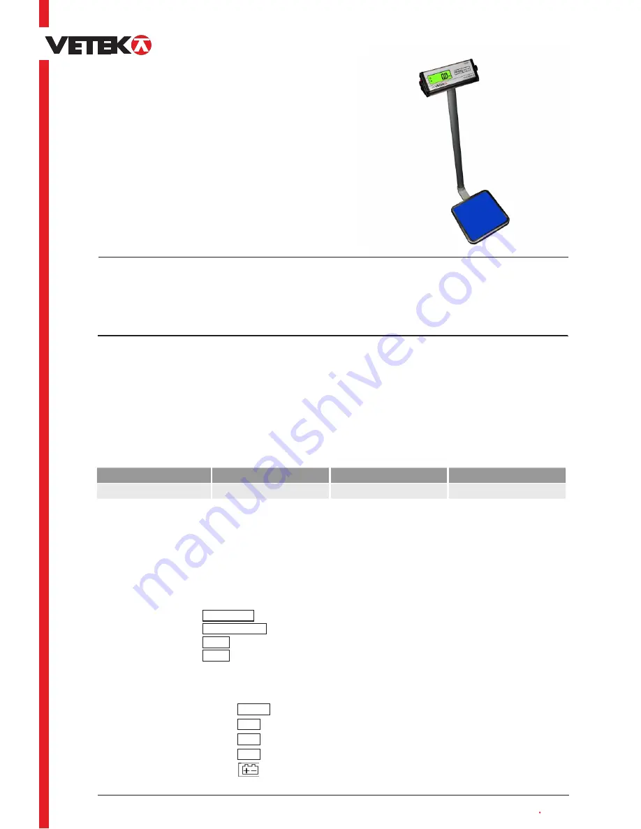 Vetek FR-MS User Manual Download Page 1