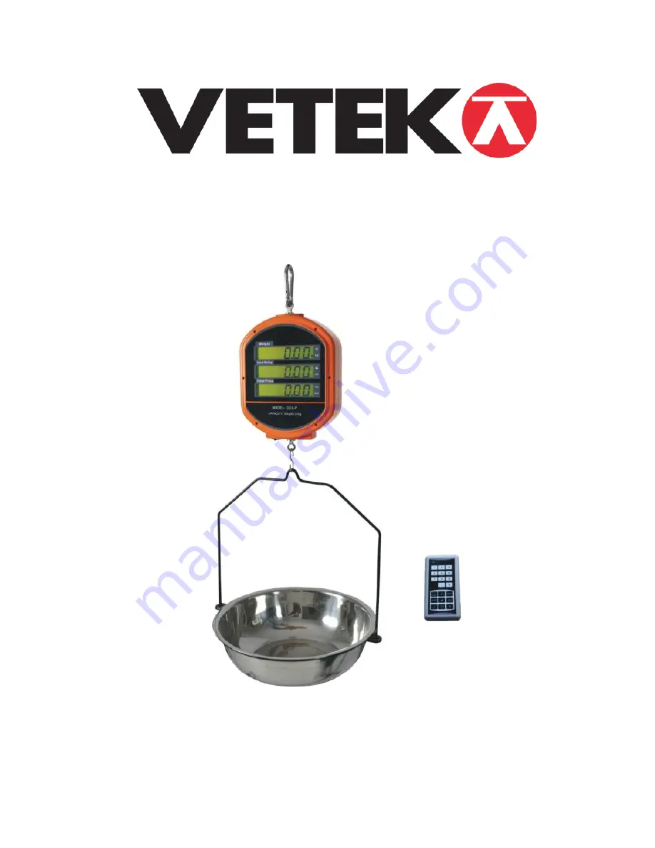 Vetek OCS-P Series User Manual Download Page 1