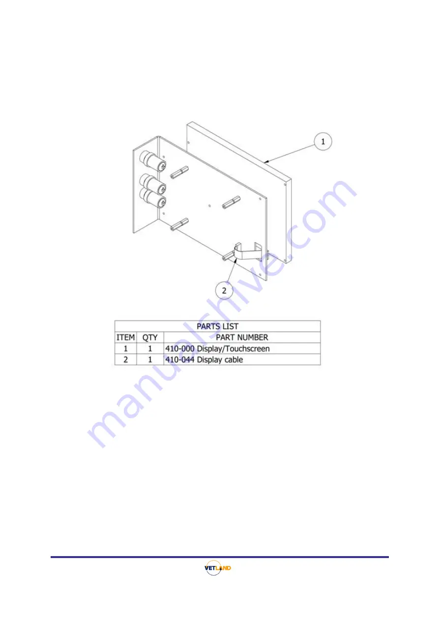 Vetland EX3000 Operator'S Manual Download Page 72