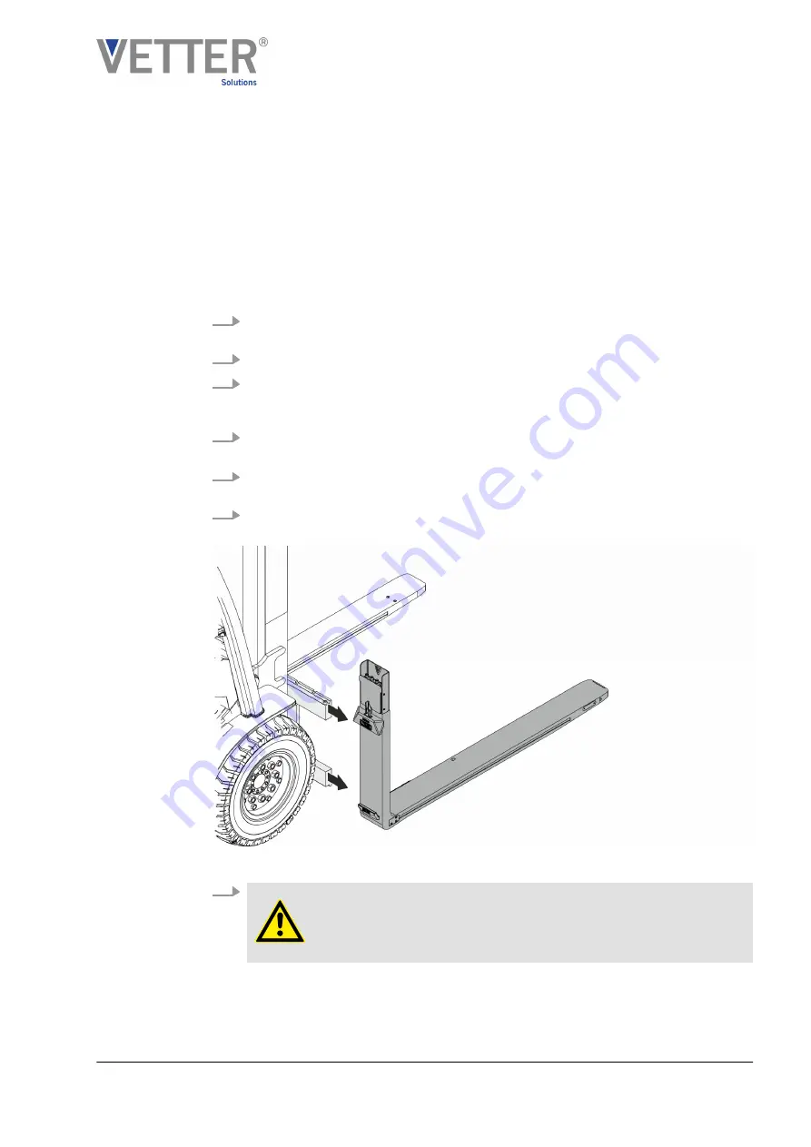 Vetter Smartfork Operating Instructions Manual Download Page 53