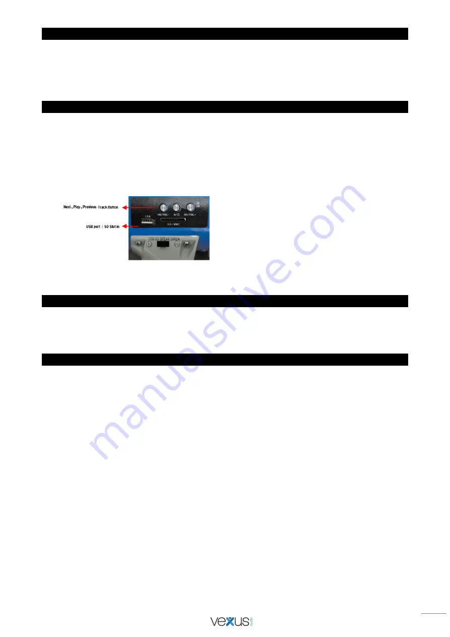 Vexus Audio MEG055 Instruction Manual Download Page 16