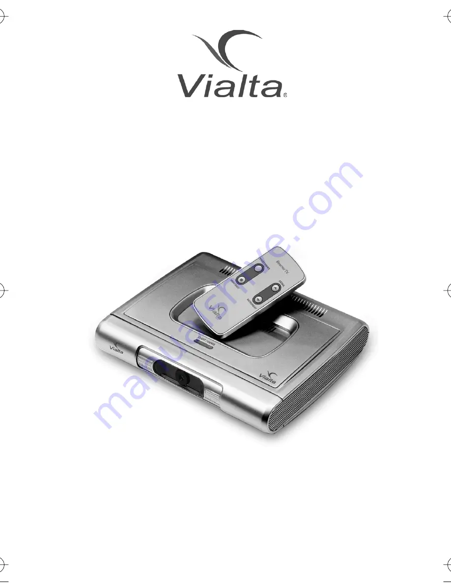 Vialta Beamer TV User Manual Download Page 1