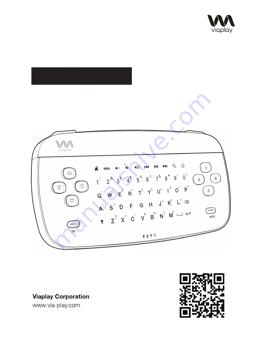 Viaplay Via-Remote C1 Скачать руководство пользователя страница 1