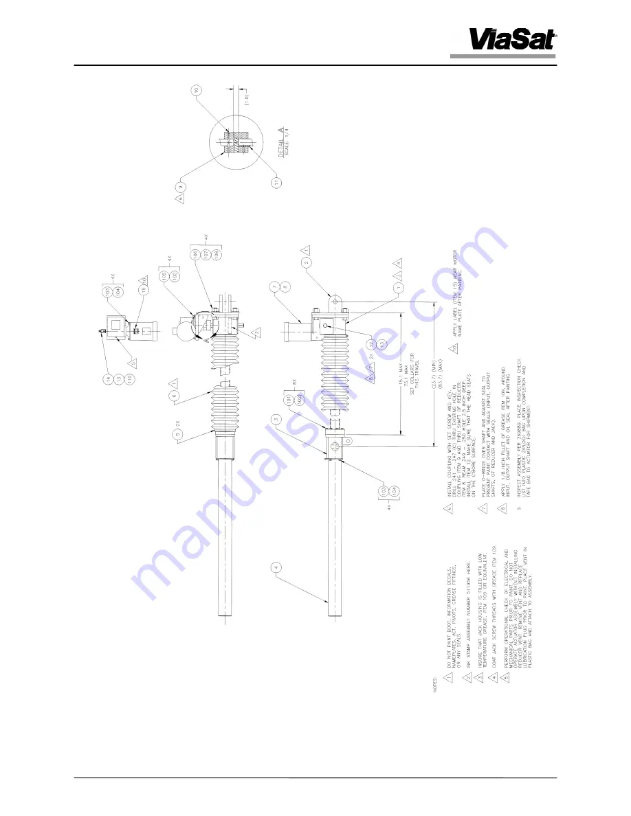 ViaSat 8016 Installation And Operation Manual Download Page 79