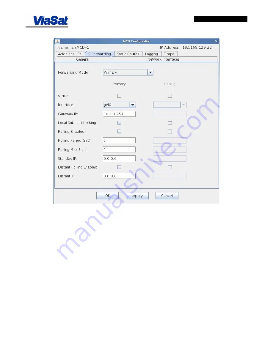 ViaSat ArcLight User Manual Download Page 207